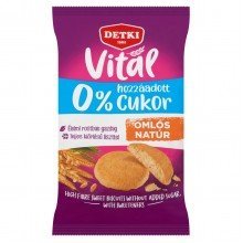 Detki cukormentes omlós keksz édes 180g