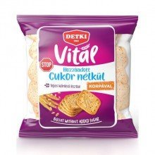 Detki háztartási keksz cukor stop korpával 180g