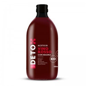 Deto bio szűretlen vörösborecet 500ml