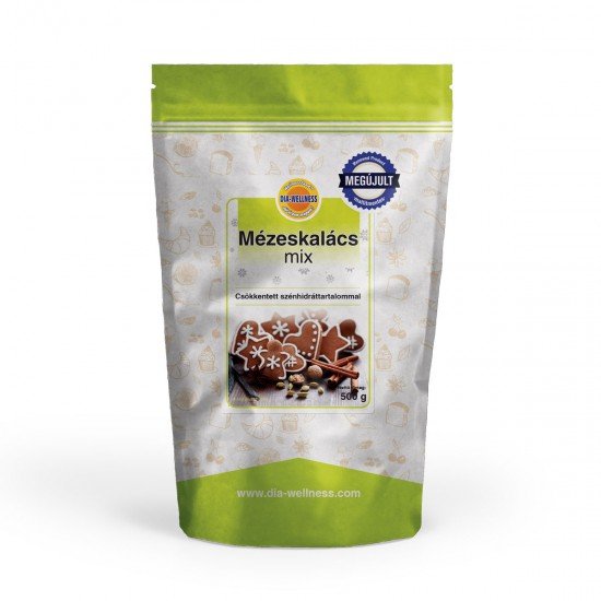 Dia-wellness mézeskalács mix maltit mentes 500g