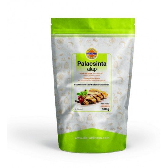 Dia-wellness palacsintapor maltit mentes 500g