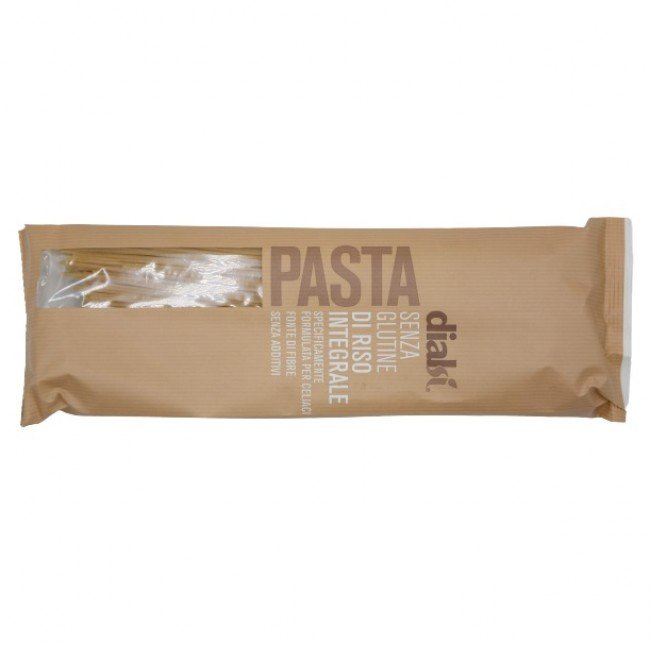 Dialsí barna rizslisztből készült tészta linguine 400g