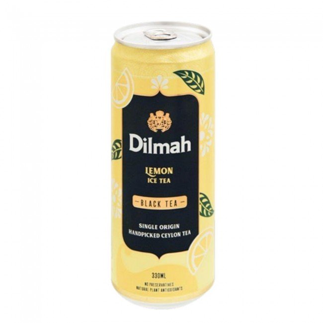 Dilmah Ice Tea Lemon 330ml DRS