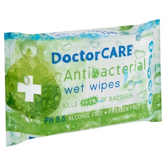 Doctor care antibakteriális nedves törlőkendő 72db Doctor care antibakteriális nedves törlőkendő 72db