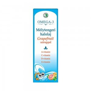 Dr.Chen omega-3 mélytengeri halolaj grapefruit sziruppal 500ml