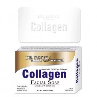 Dr. Davey natural kollagénes hidratáló hatású arctisztító szappan 100% tiszta kollagénből 100g