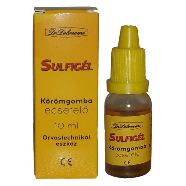 Dr. Debreceni sulfigél körömgomba ecsetelő 10ml