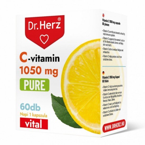 Dr.Herz c-vitamin 1050mg kapszula 60db