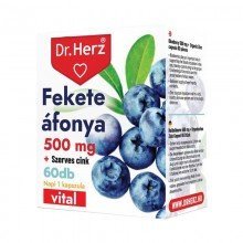 Dr.herz fekete áfonya kapszula 60db