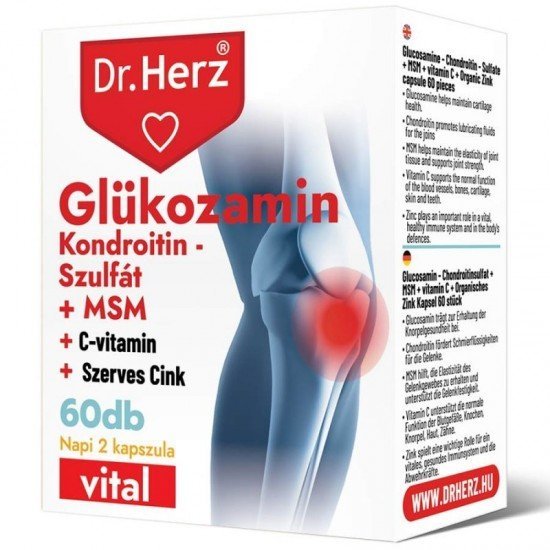 Dr.herz glükozamin kapszula 60db