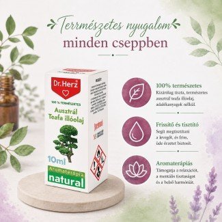Dr.Herz illóolaj ausztrál teafa 10ml