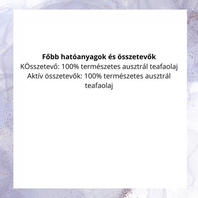 Dr.Herz illóolaj ausztrál teafa 10ml Dr.Herz illóolaj ausztrál teafa 10ml