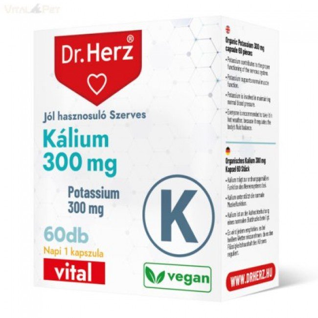 Dr.Herz kálium szerves 60db
