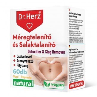 Dr.Herz méregtelenítő és salaktalanító 60db