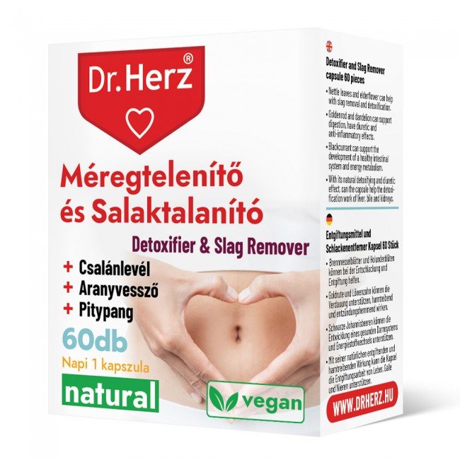 Dr.Herz méregtelenítő és salaktalanító 60db