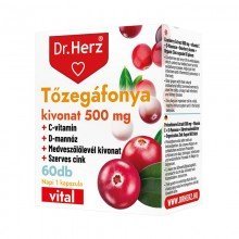 Dr.Herz tőzegáfonya 500mg kapszula 60db