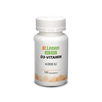 Dr.Lenkei D-vitamin 4000 NE lágykapszula 120db