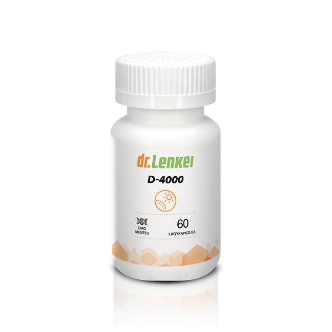 Dr.Lenkei D-vitamin 4000 NE lágykapszula 60db