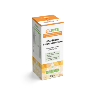 Dr.Lenkei Folyékony Multivitamin Narancs íz 450ml