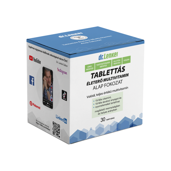 Dr.Lenkei Tablettás Alap Életerő Multivitamin tabletta 30adag Dr.Lenkei Tablettás Alap Életerő Multivitamin tabletta 30adag