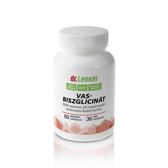 Dr.Lenkei Vas-biszglicinát kapszula 60db