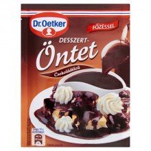 Dr.Oetker desszert öntett csokoládéíz 35g
