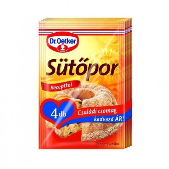 Dr.Oetker sütőpor 4x12g 48g