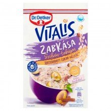 Dr.Oetker vitális zabkása szilvás-fahéjas 58g