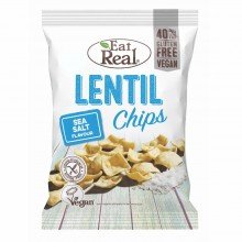 Eat real lencse chips sós 40g