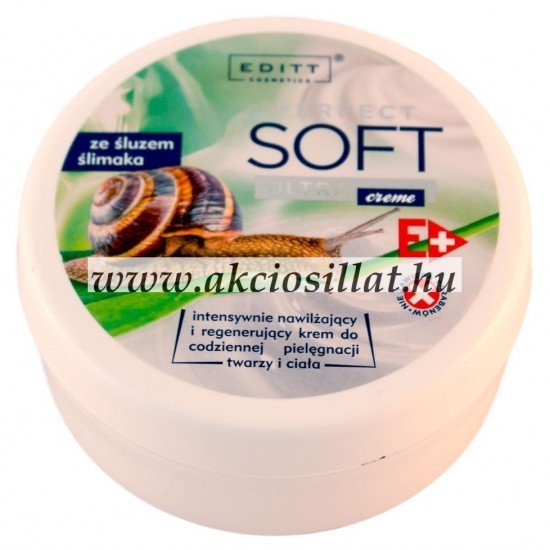 Editt cosmetics test és arckrém hidratáló csiga kivonattal 150ml