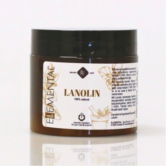 Ellemental Lanolin, tiszta vízmentes 100g Ellemental Lanolin, tiszta vízmentes 100g