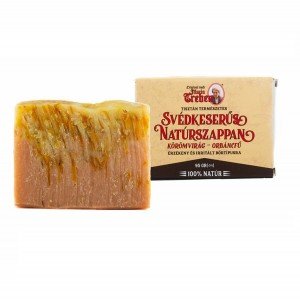 Eredeti Maria Treben svédkeserű natúrszappan körömvirág-orbáncfű 95g Eredeti Maria Treben svédkeserű natúrszappan körömvirág-orbáncfű 95g