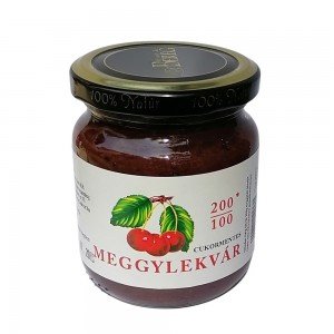 Eredeti szatmári cukormentes meggylekvár 240 g 40g