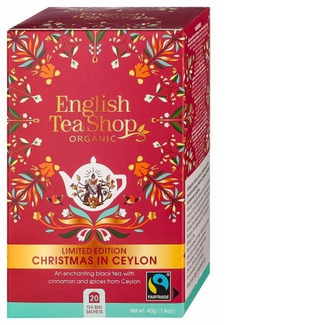 Ets xmas ceylon fairtarde&bio tea 40g