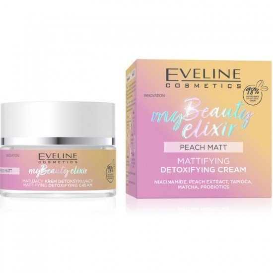 Eveline my beauty elixir mattító, detoxikáló arckrém 50ml