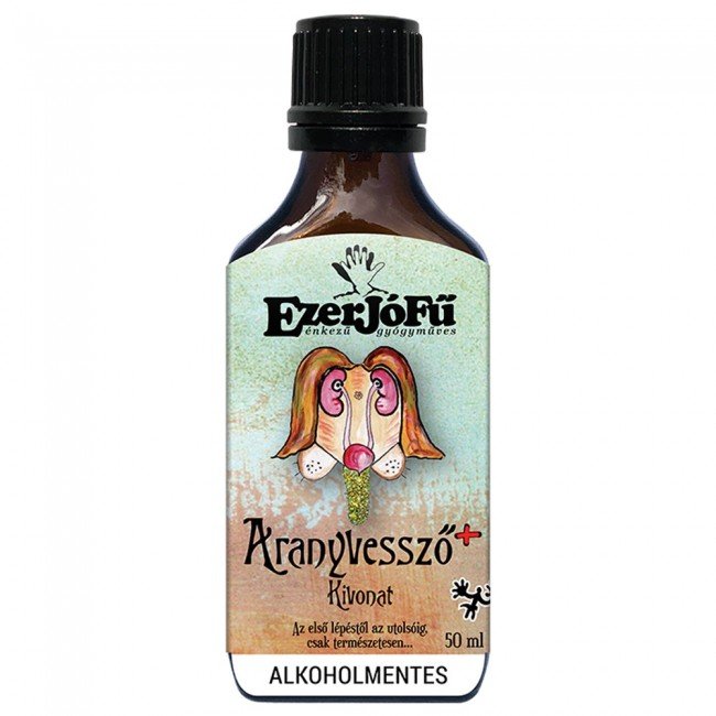 Ezerjófű Aranyvessző plusz kivonat 50ml Ezerjófű Aranyvessző plusz kivonat 50ml