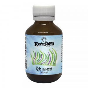 Ezerjófű Kelp moszat kivonat 100ml Ezerjófű Kelp moszat kivonat 100ml