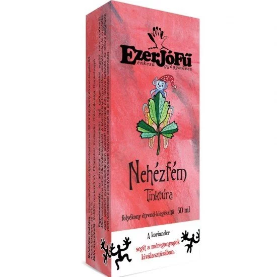Ezerjófű nehézfém tinktúra 50ml Ezerjófű nehézfém tinktúra 50ml
