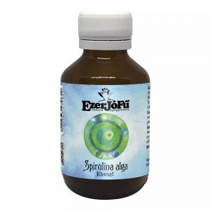 Ezerjófű Spirulina alga kivonat 100ml Ezerjófű Spirulina alga kivonat 100ml