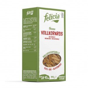 Felicia bio barnarizs penne gluténmentes tészta 250g Felicia bio barnarizs penne gluténmentes tészta 250g