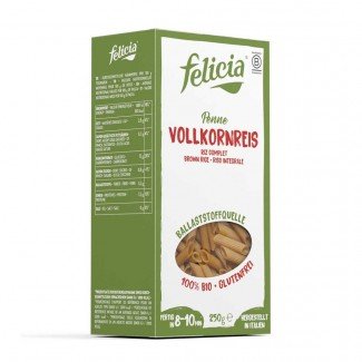 Felicia bio barnarizs penne gluténmentes tészta 250g