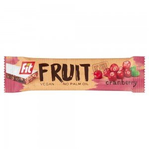 Fit fruit müzliszelet vörös áfonya 23g 