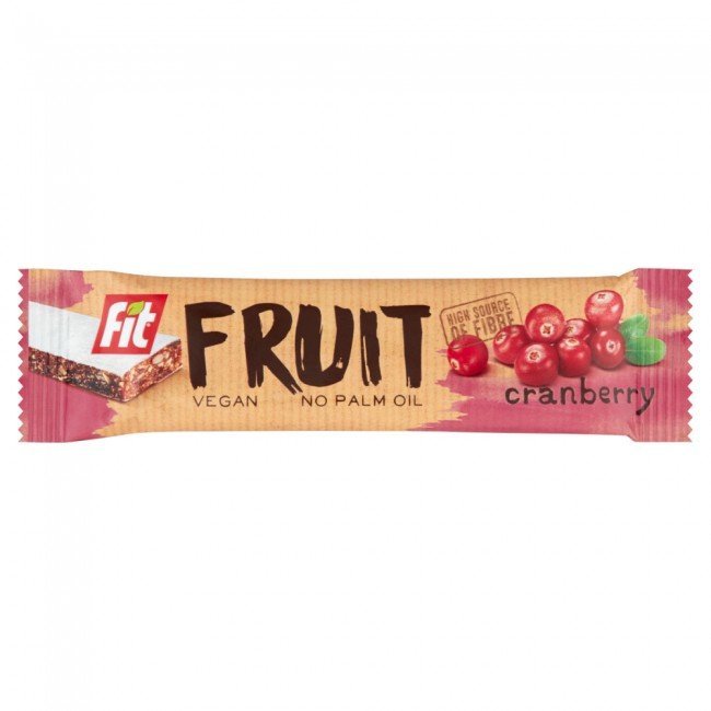 Fit fruit müzliszelet vörös áfonya 23g 
