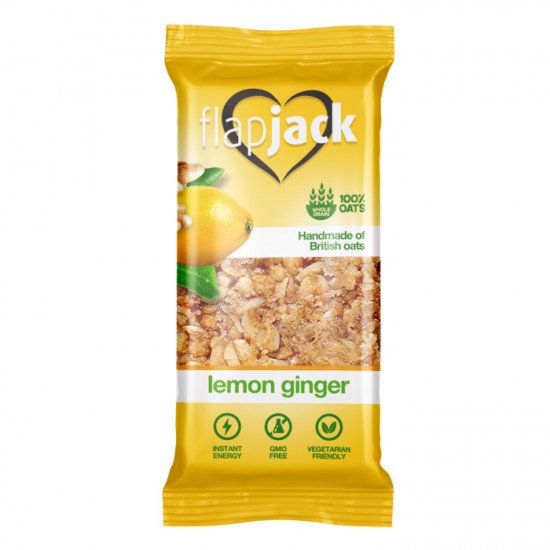 Flapjack zabszelet citrom-gyömbér 100g