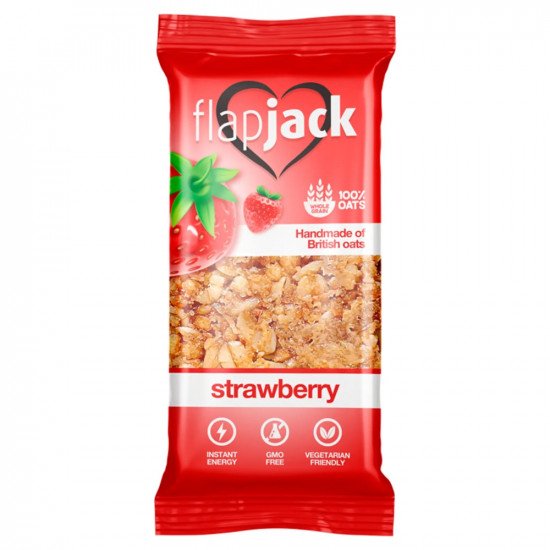 Flapjack zabszelet epres 100g