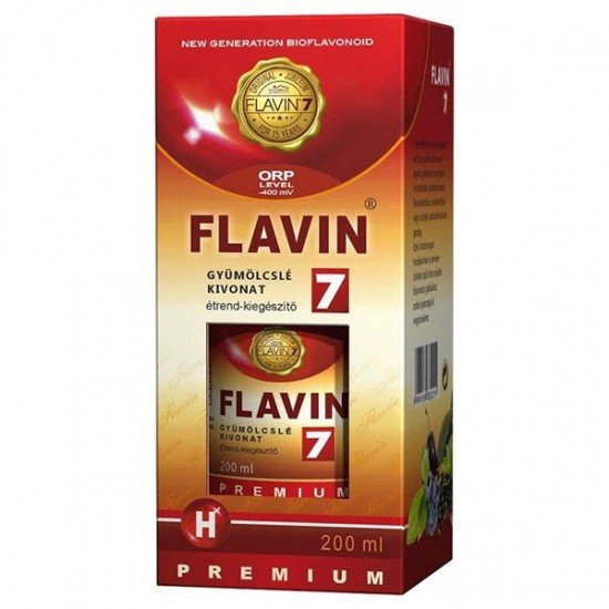 Flavin 7 prémium gyümölcslé 200ml