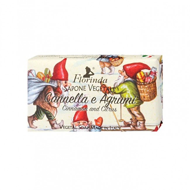 Florinda szappan ünnepi fahéj-citrom manó 100g
