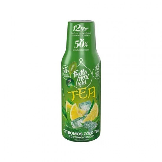 Frutta max light szörp zöld tea-citrom 500ml