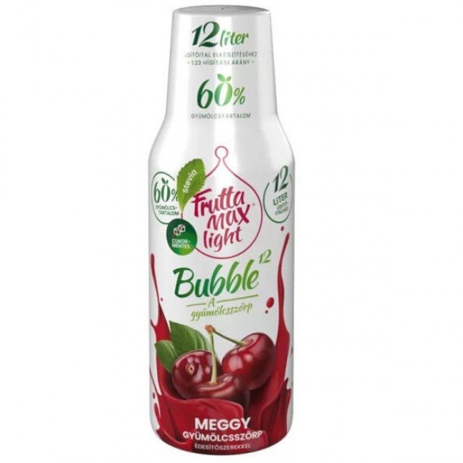 Fruttamax bubble 12meggy light 500ml