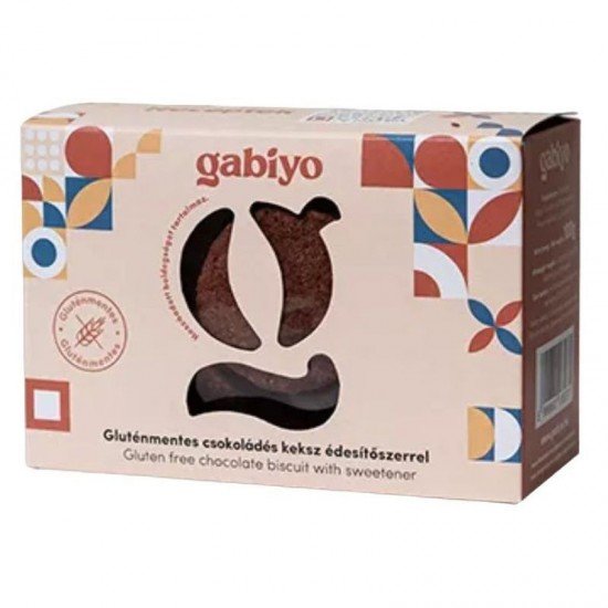 Gabiyo keksz étcsokoládés 100g Gabiyo keksz étcsokoládés 100g